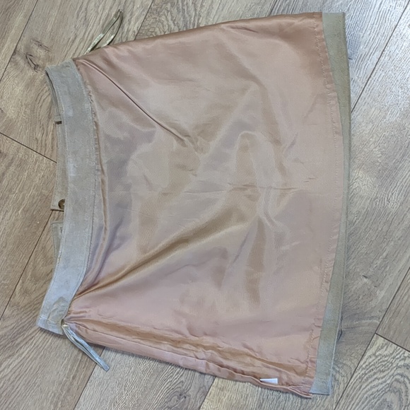 J.Crew mini skirt Tan suede size 6 - Picture 8 of 10